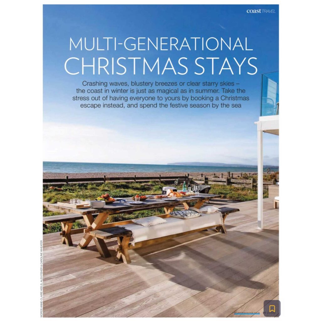 Multi-generational Christmas stays with Coast Magazine