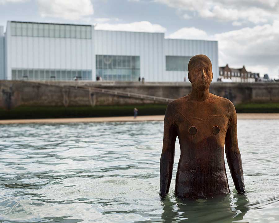 Anthony Gormley at the Turner Contemporary in our art guide in Margate