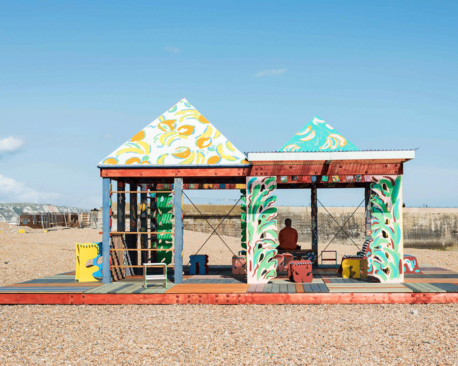 Folkestone has the UK's largest urban outdoor exhibition of contemporary art.