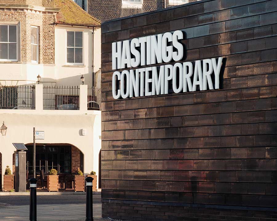 Formerly the Jerwood Gallery, now the brilliant Hastings Contemporary on the sea front