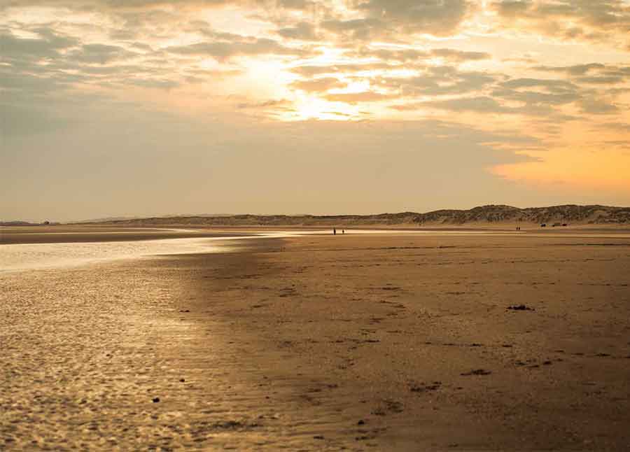 A cosy coastal Christmas is filled with walks on Camber Sands