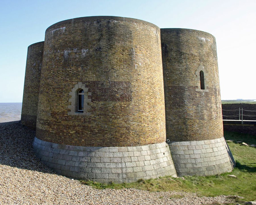 Dymchurch Martello Tower has been restored to its former glory Dymchurch Martello Tower has been restored to its former glory